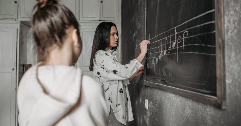 Walkability Scores - Girl on Music Lesson