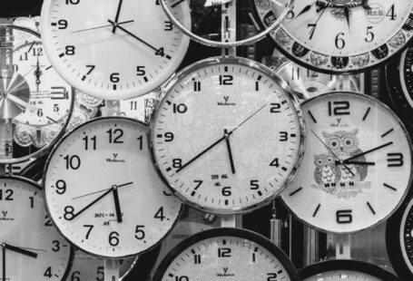 Inclusionary Zoning - Black And White Photo Of Clocks