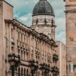 Public Plaza - People Walking on the Plaza