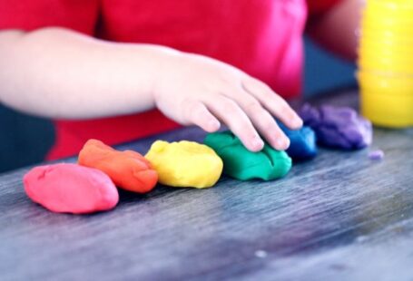 Childcare - Person Making Clay Figures